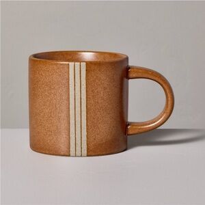 15oz Triple Stripe Stoneware Mug Cosmic
Rust - Hearth & Hand™ with Magnolia